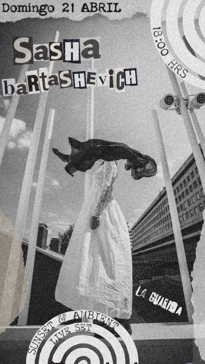 Sasha Bartashevich concert poster